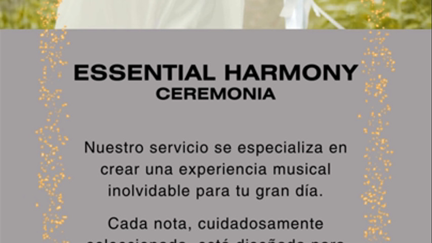 Essential harmony