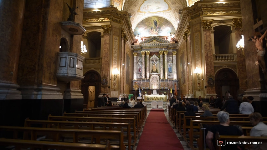 Tere y Fede - Iglesia