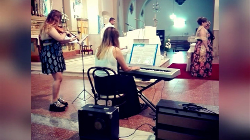 Ave Maria, piano y violín 