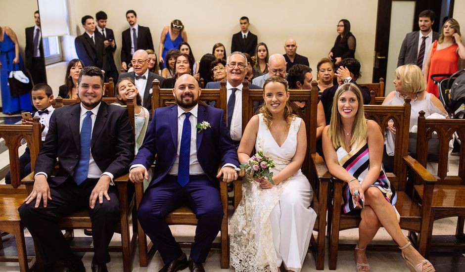El casamiento de César  y Natalia  en Caballito, Capital Federal