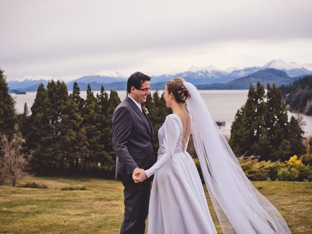 El casamiento de Cristóvão y Vanessa en San Carlos de Bariloche, Río Negro 17