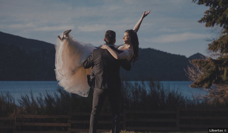 El casamiento de Fernando y Alexa en San Carlos de Bariloche, Río Negro