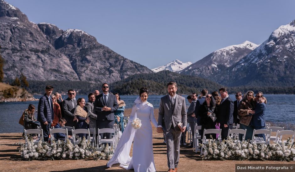 El casamiento de Sandro y Thaíse en San Carlos de Bariloche, Río Negro