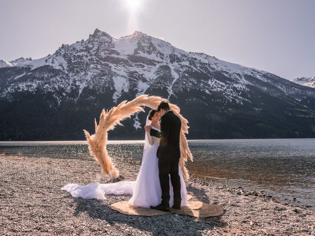 El casamiento de Hugo y Gabriela en San Carlos de Bariloche, Río Negro 1