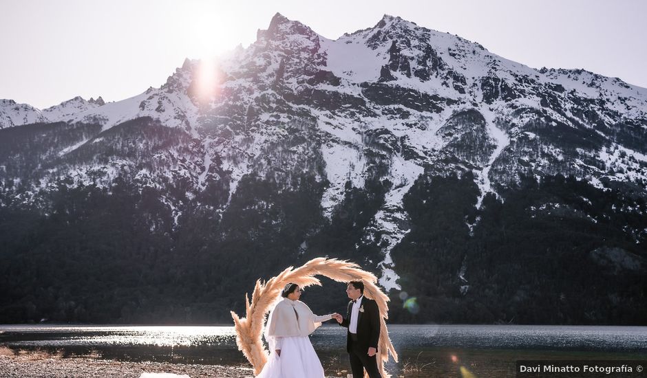 El casamiento de Hugo y Gabriela en San Carlos de Bariloche, Río Negro