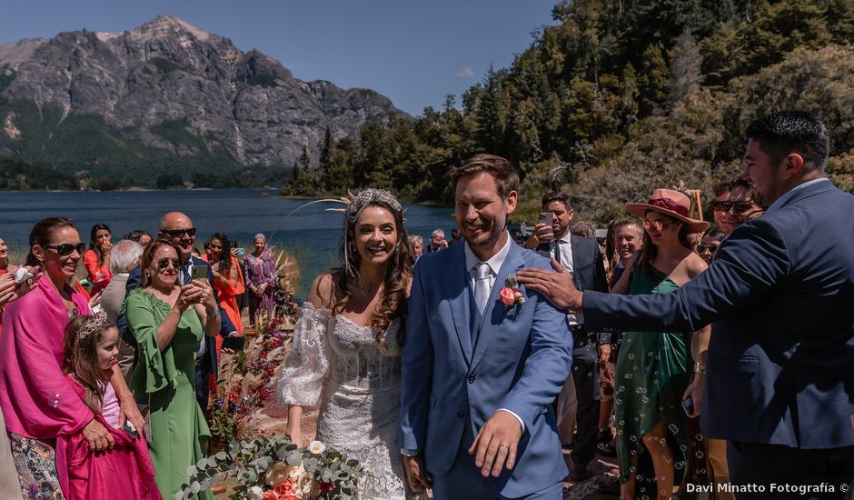 El casamiento de Thomas y Alessandra en San Carlos de Bariloche, Río Negro