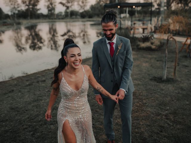 El casamiento de Gonza y Viole en Exaltacion de La Cruz, Buenos Aires 39