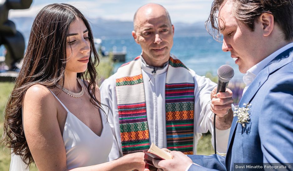 El casamiento de Mariano y Carola en San Carlos de Bariloche, Río Negro