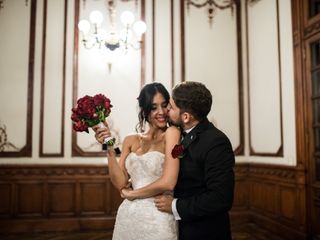 El casamiento de Flor y Mathi