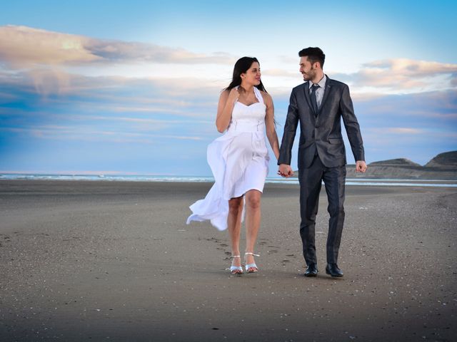 El casamiento de David y Natalia en Comodoro Rivadavia, Chubut 1