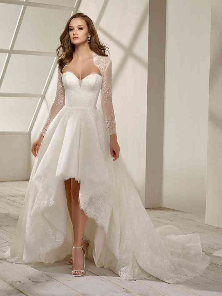30 Vestidos De Novia Con Largo Midi El Toque Original Y Glamoroso Para Tu Look
