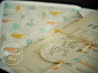 Invitaciones para un casamiento en amarillo