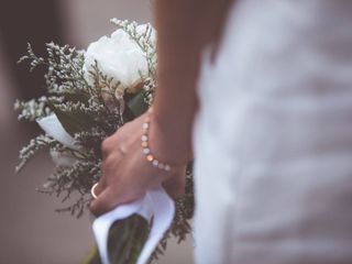 Ramos de novia tipo cascada