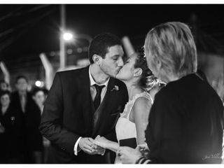 El primer encuentro de los novios