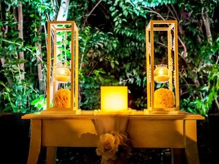 Decoración con luces y lámparas
