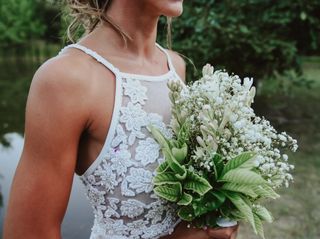 30 ramos de novia blancos, ¿te animás a un look total white?