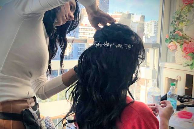 Corina Gine Hair Style & Make Up 1