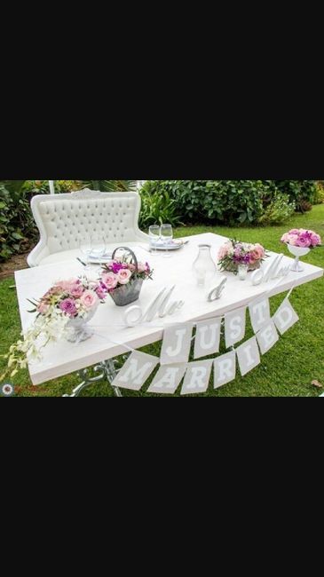 Mesa de novios - 3