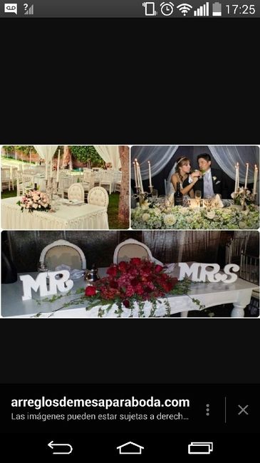 Mesa de novios - 5