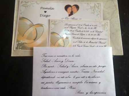 les presento mis invitaciones