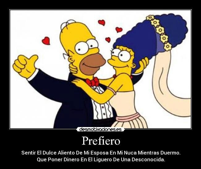 Ayuda, boda simpsons - 1