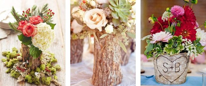 Centros de mesa rústicos: novia experta en Diy 22