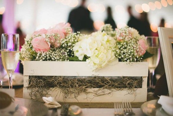 Centros de mesa rústicos: novia experta en Diy 33