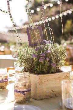 Centros de mesa rústicos: novia experta en Diy 42