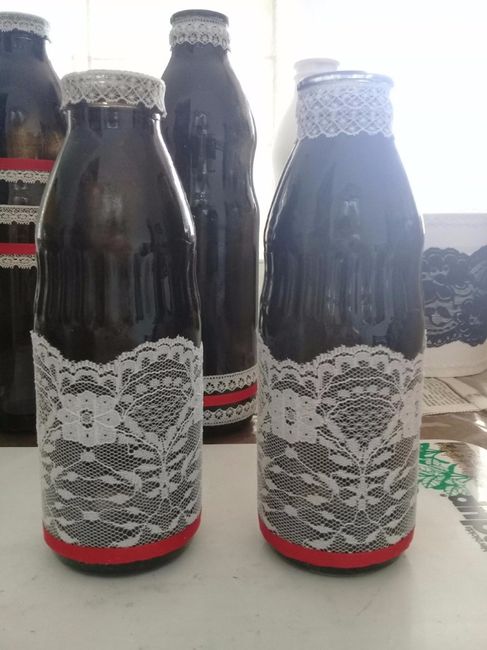 Botellas y latas decoradas Diy (paso a paso) 5