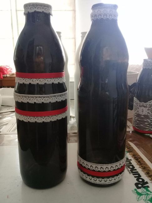 Botellas y latas decoradas Diy (paso a paso) 9