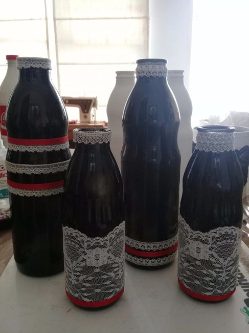 Botellas y latas decoradas Diy (paso a paso) 10