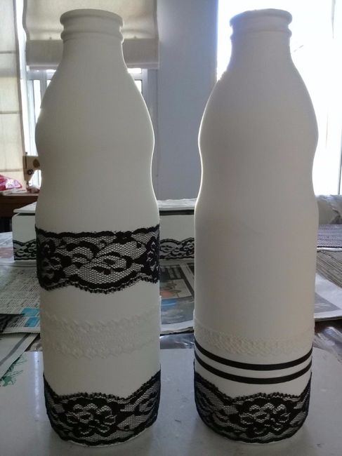 Botellas y latas decoradas Diy (paso a paso) 14