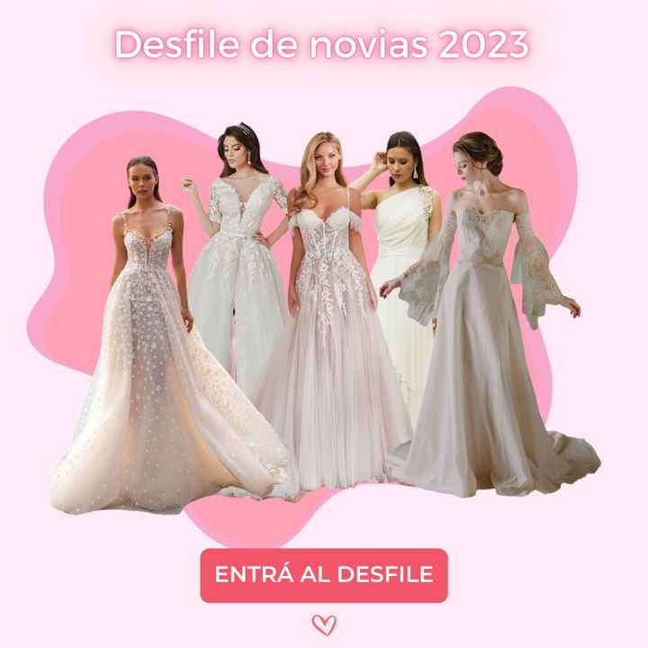 Desfile de novias 2023: ¡Descubrí tu look de ensueño! - 1