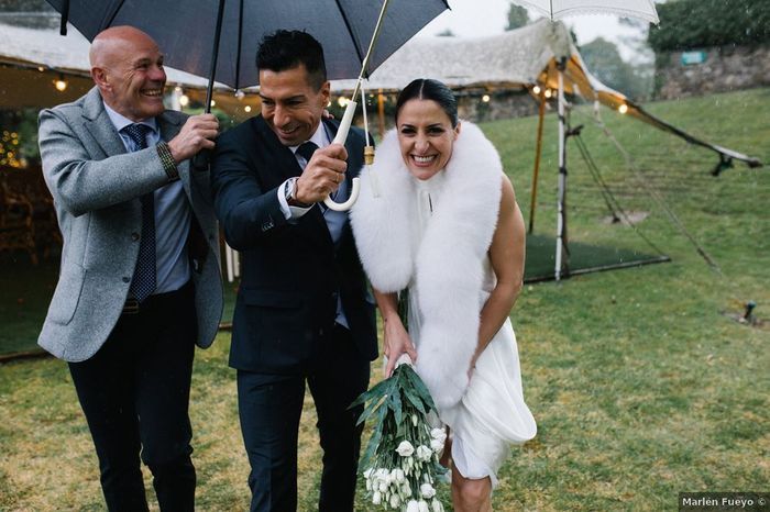 ¿Te preocupa que llueva el día de tu casamiento? ☔️ 1