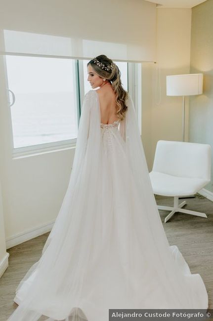 La cola de tu vestido de novia: ¿Cómo la preferís? 1
