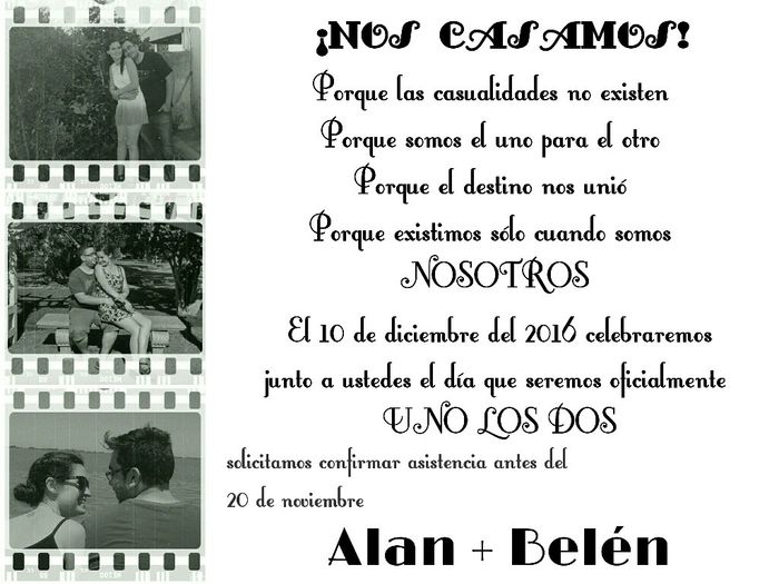 ¡Compartí tus invitaciones con la comu! - 1