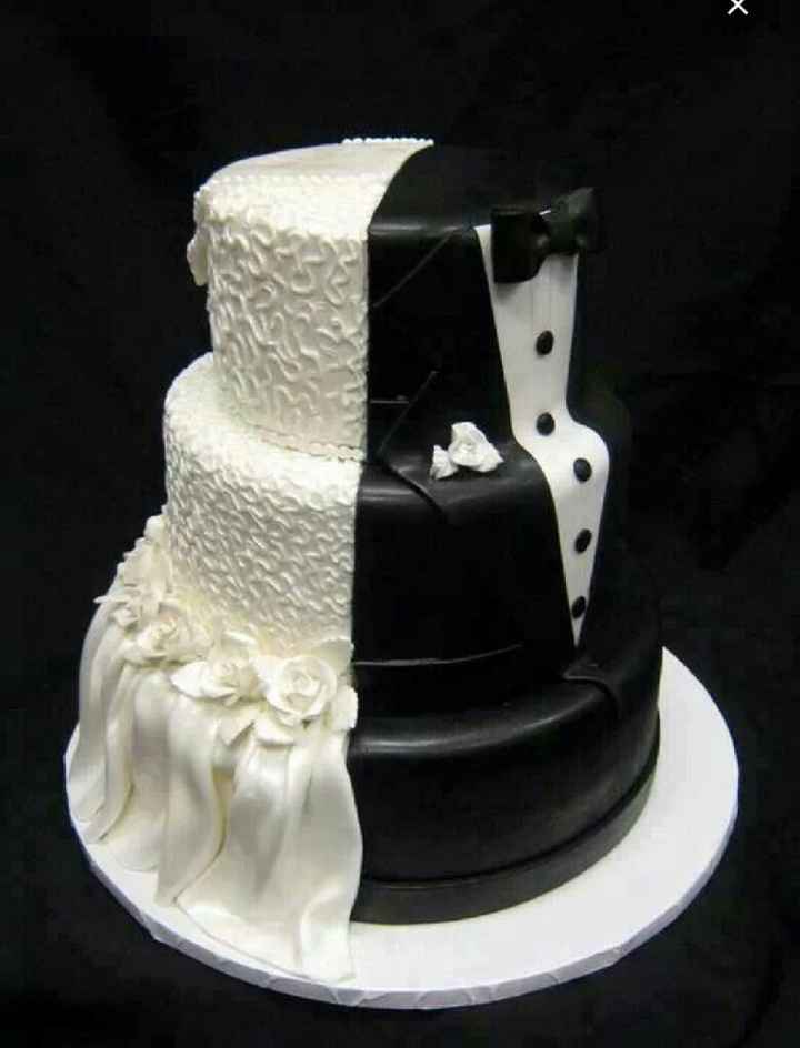 Blanco y negro: la torta!!