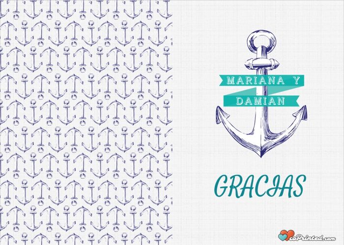 tarjeta de agradecimiento