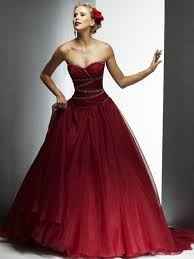 Vestido de novia rojo 3