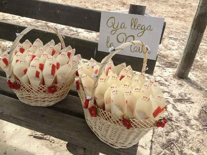 Arroz, papel picado o ambos?? Tirada a los novios - 4