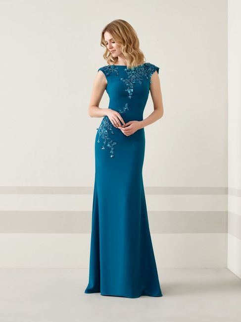 4 vestidos azuis marinho para as damas de honor 💙 4