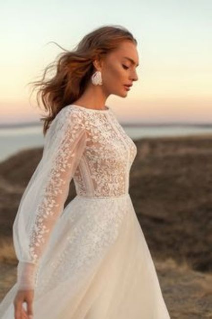 Vestido de novia? Mangas largas ? 1