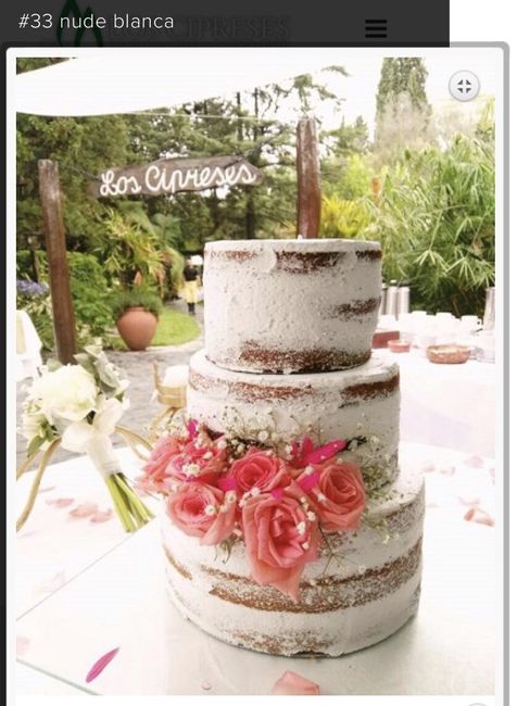 Tu torta de casamiento con ¿flores naturales o de azúcar?🍰😋 3