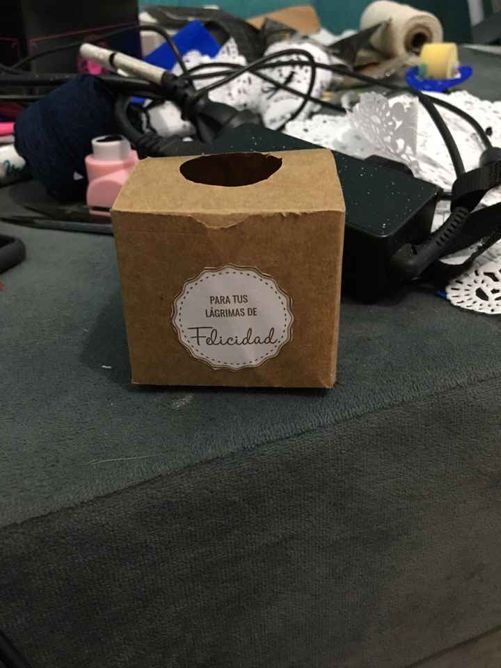 Mini cajas de pañuelos - 1