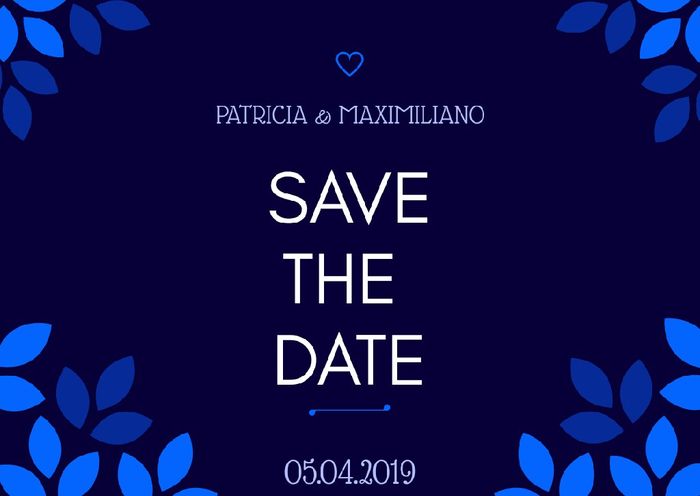 Elección de Save the Date 2