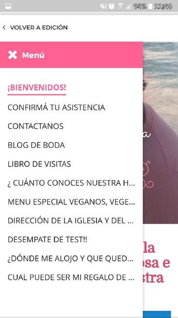 Web de casamiento! 6