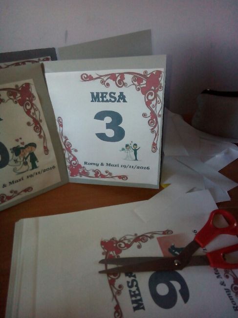 Mis numeros de mesa - 2