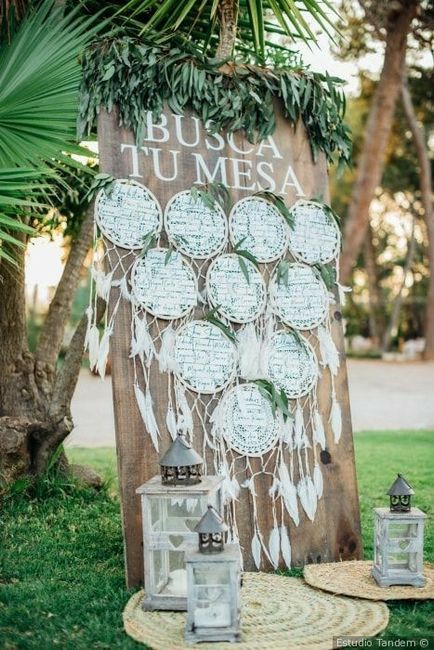 Ideas para indicar a tus invitados donde sentarse 30