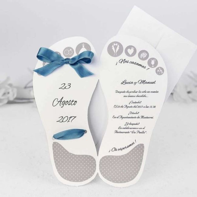 Invitación estilo original 1