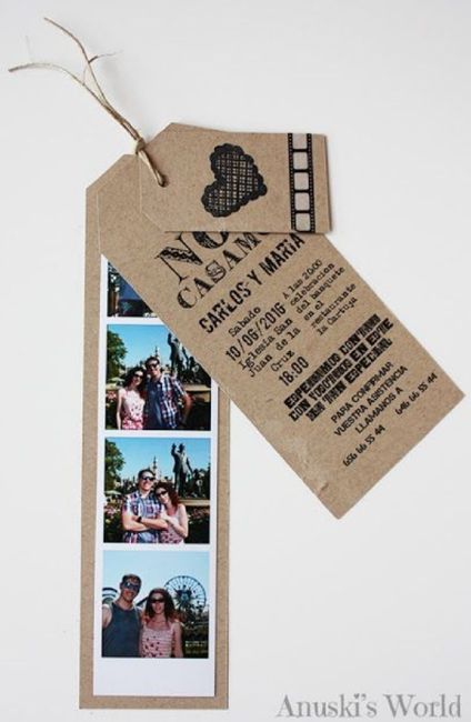 Invitación estilo original 4
